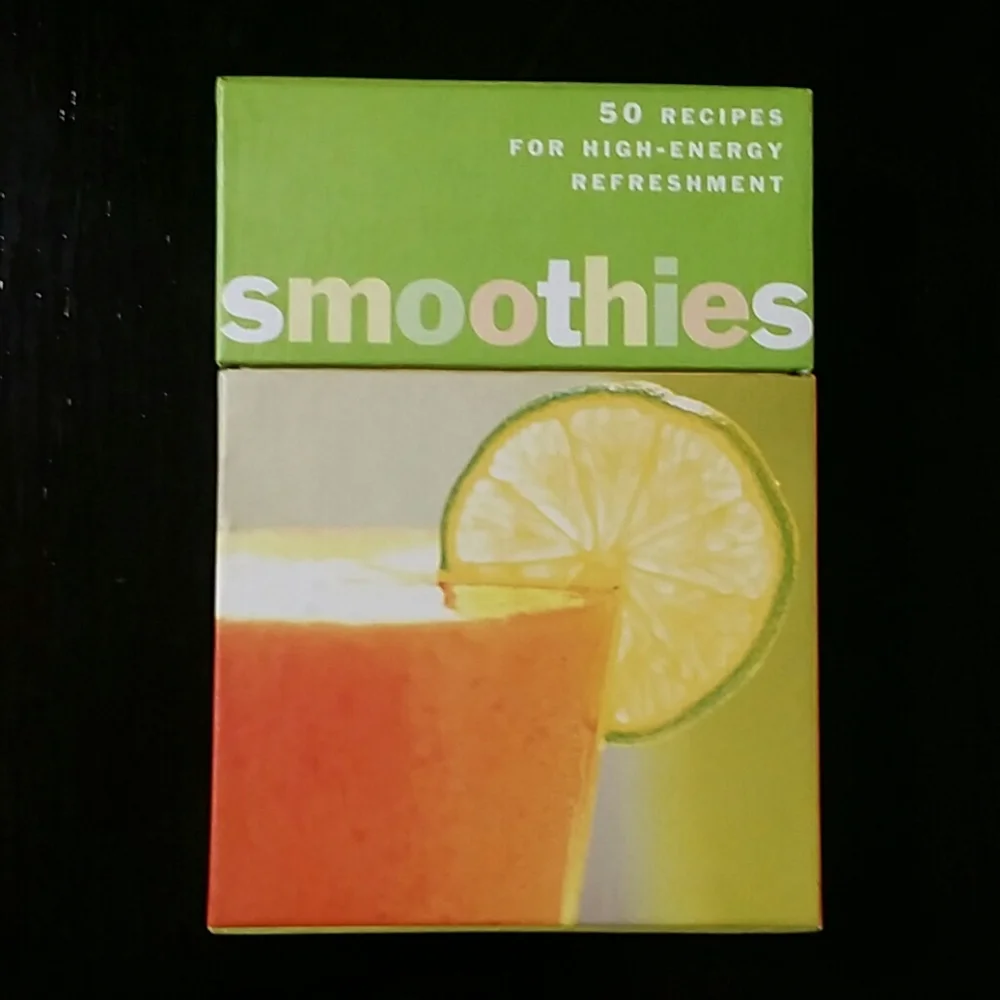 Smoothies Recipe Cards - 50 Recipes